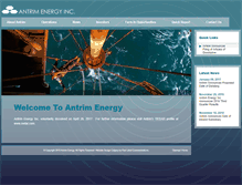 Tablet Screenshot of antrimenergy.com